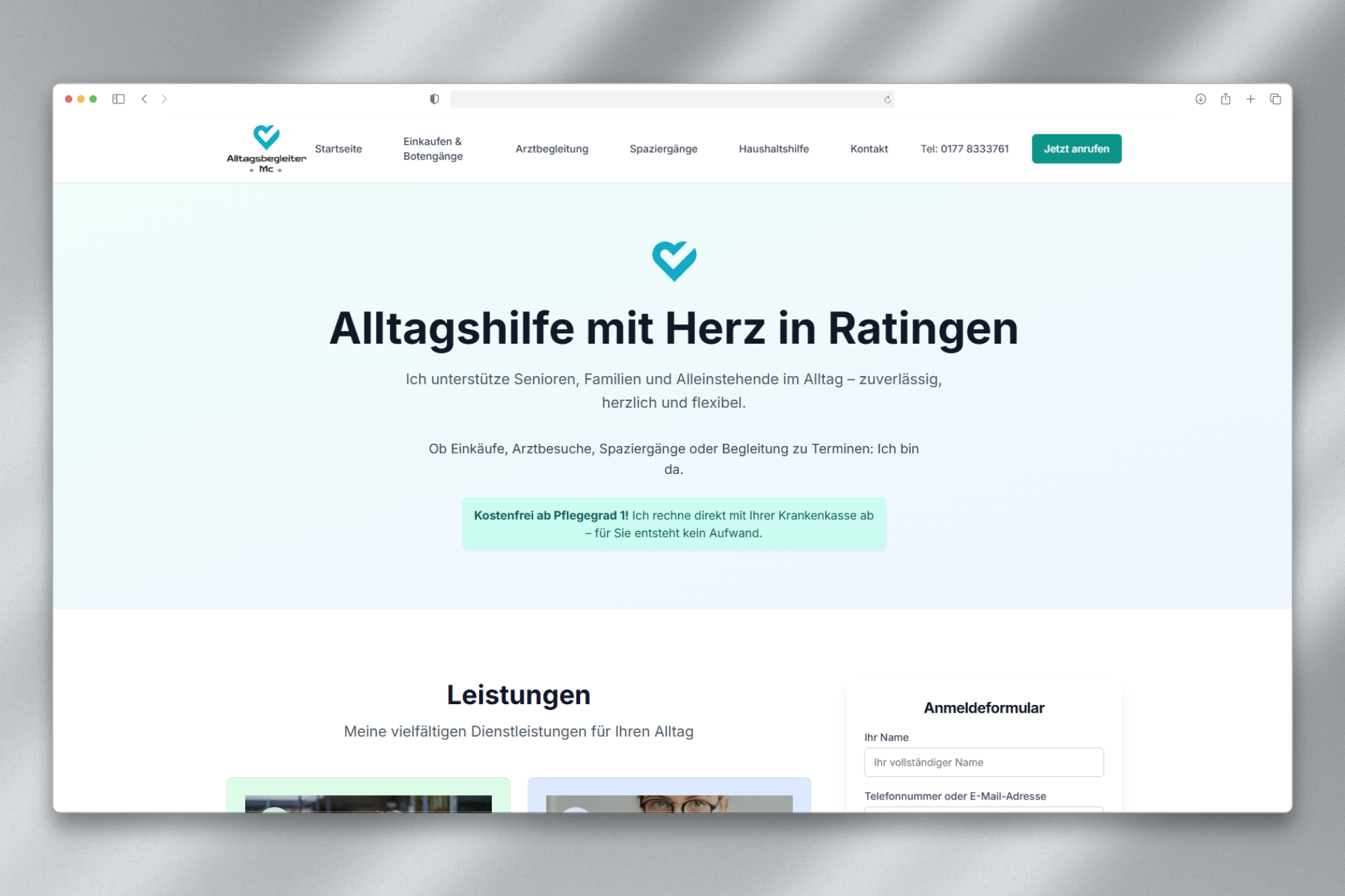 Service – Portfolio Referenz